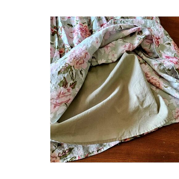 En Saison Tiered Ruffled Maris Mini Dress, Feminine, Sexy, Fully lined. Sz M - Picture 10 of 15